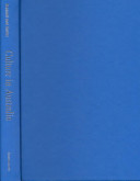 Culture In Australia Policies Publics And Programs Tony Bennett