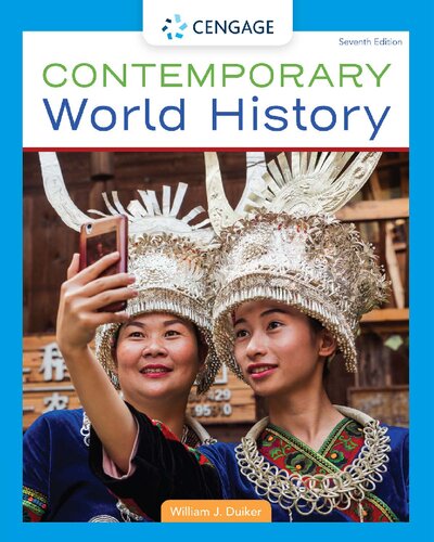 Contemporary World History 7th Edition William J Duiker
