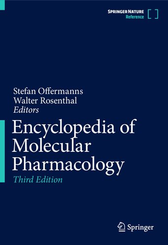 Encyclopedia Of Molecular Pharmacology 3rd Edition Stefan Offermanns