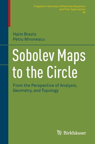 Sobolev Maps To The Circle From The Perspective Of Analysis Geometry And Topology Haim Brezis
