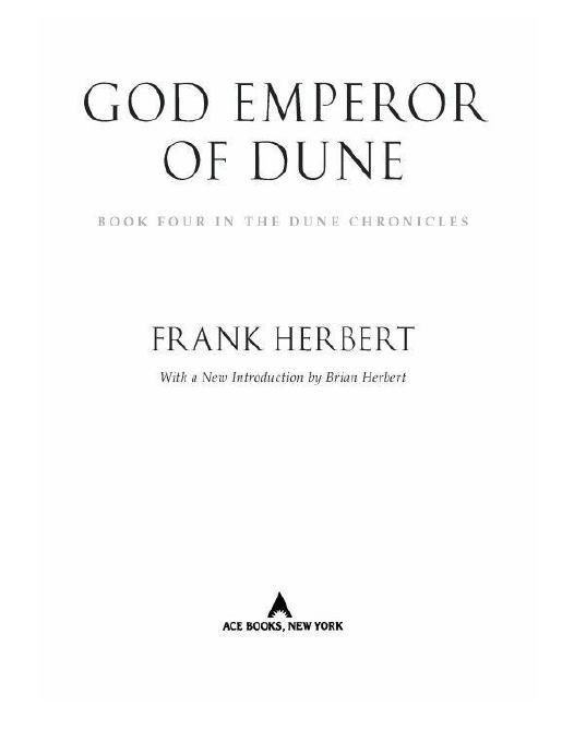 God Emperor Of Dune Frank Herbert