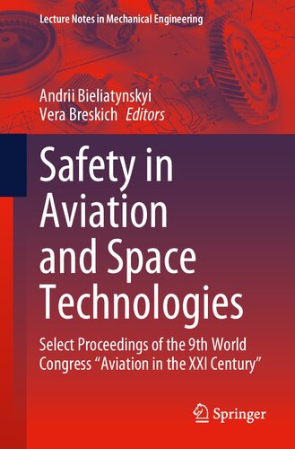Safety In Aviation And Space Technologies Andrii Bieliatynskyi
