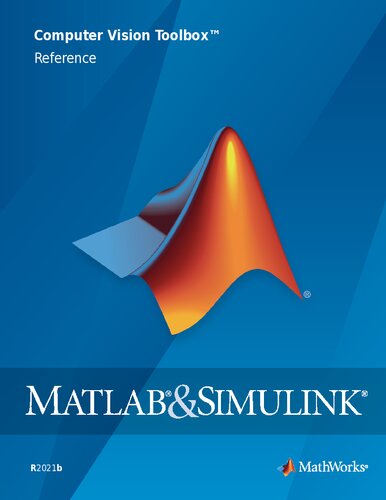 Matlab And Simulink Computer Vision Toolbox Reference Mathworks