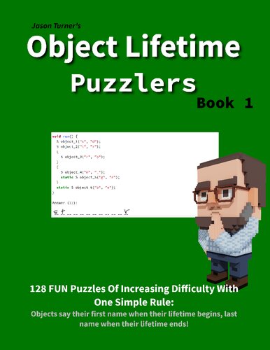 Object Lifetime Puzzlers Book 1 Jason Turner
