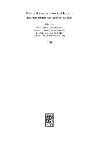 A Prince Without A Kingdom The Exilarch In The Sasanian Era Geoffrey Herman