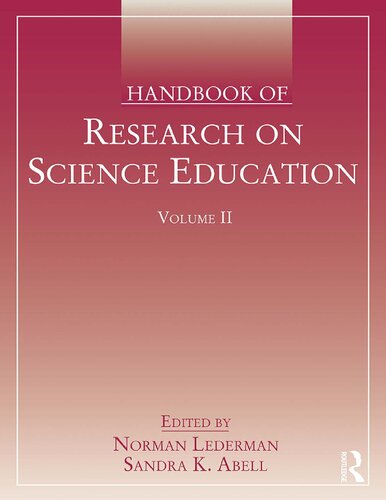 Handbook Of Research On Science Education Volume Ii 1st Edition Norman G Lederman Editor