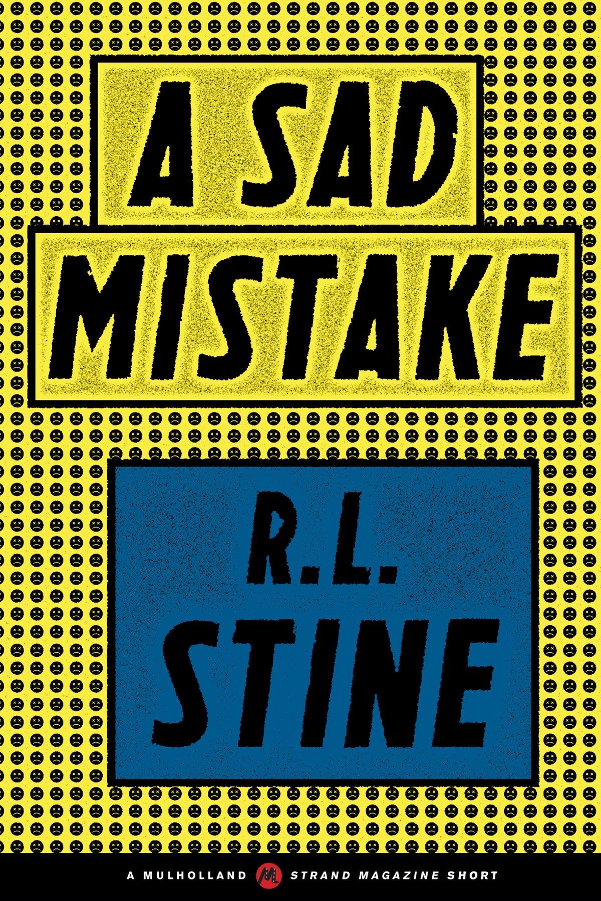 A Sad Mistake Rl Stine