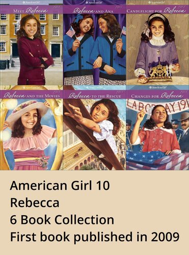 American Girl 10 Rebecca Six 6 Book Set Complete Collection Jacqueline Dembar Greene