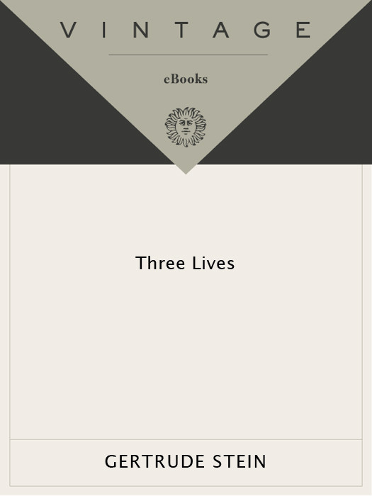 3 Lives Gertrude Stein