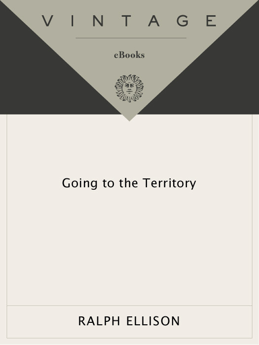 Going To The Territory Ralph Ellison