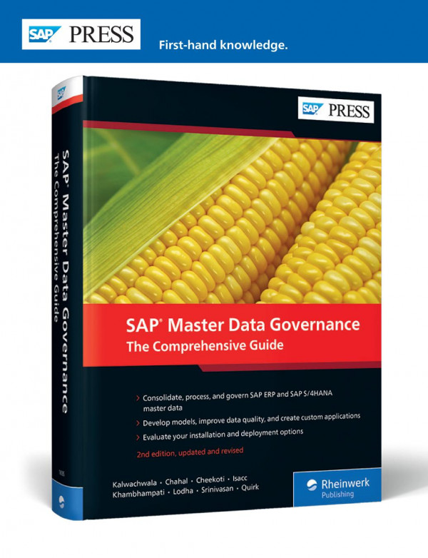 Sap Master Data Governance Homiar Kalwachwala Sandeep Chahal