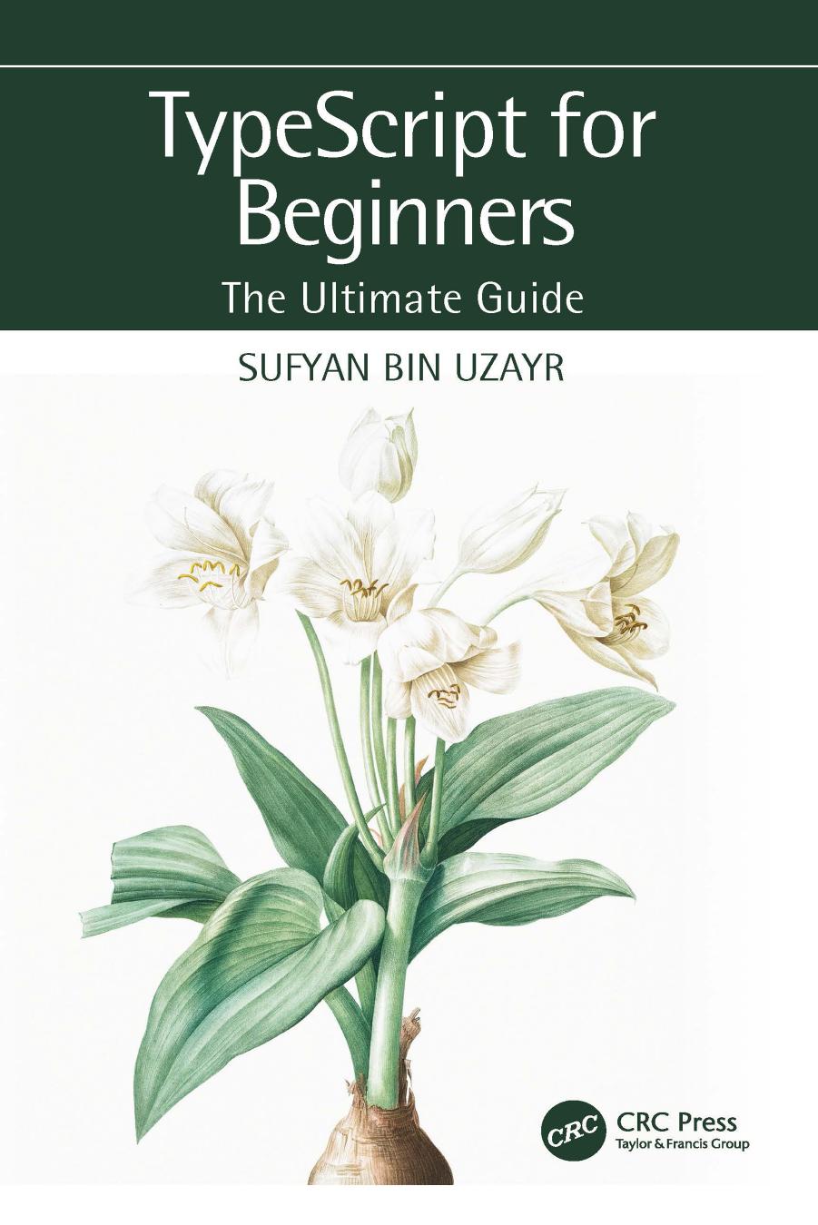 Typescript For Beginners The Ultimate Guide Sufyan Bin Uzayr