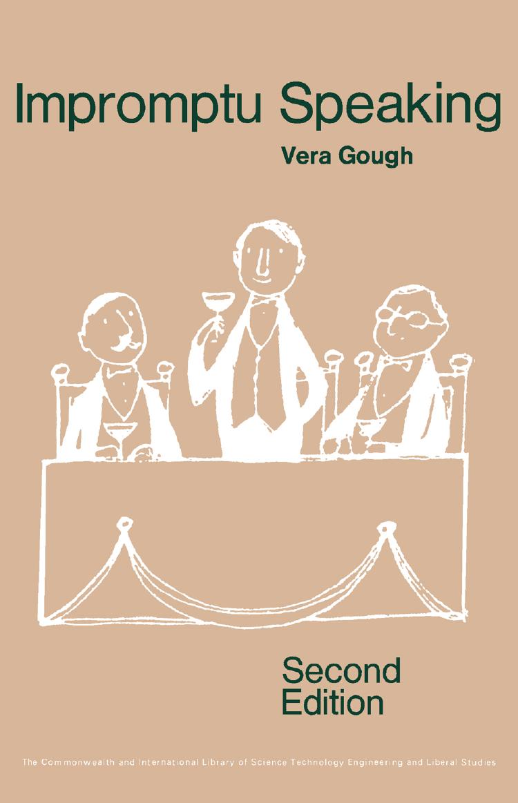 Impromptu Speaking Vera Gough