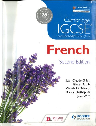 Cambridge Igcse French Second Edition Jeanclaude Gilles Kirsty Thathapudi Wendy Omahony Virginia March Jayn Witt