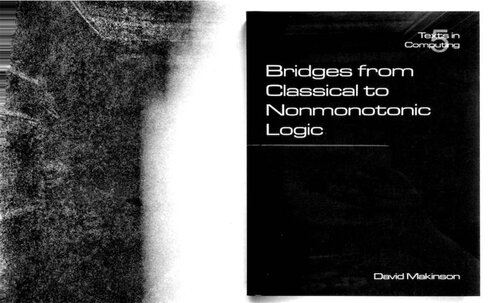 Bridges From Classical To Nonmonotonic Logic David Makinson