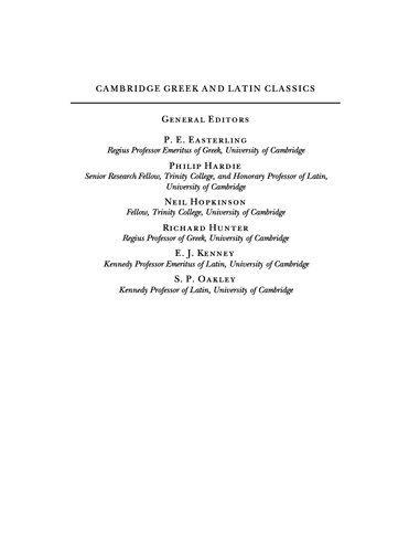Greek Lyric A Selection 2019th Edition Felix Budelmann Editor