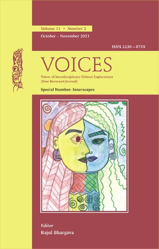 Voices Voices Of Interdisciplinary Critical Explorations A Peer Reviewed Journal Xi 2 Rajul Bhargava Editor