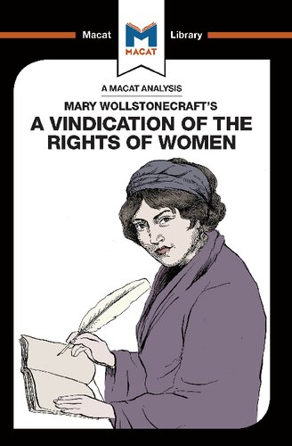 An Analysis Of Mary Wollstonecrafts A Vindication Of The Rights Of Woman 1st Edition Ruth Scobie