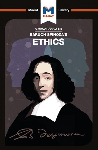 Baruch Spinozas Ethics 1st Edition Gary Slater Andreas Vrahimis