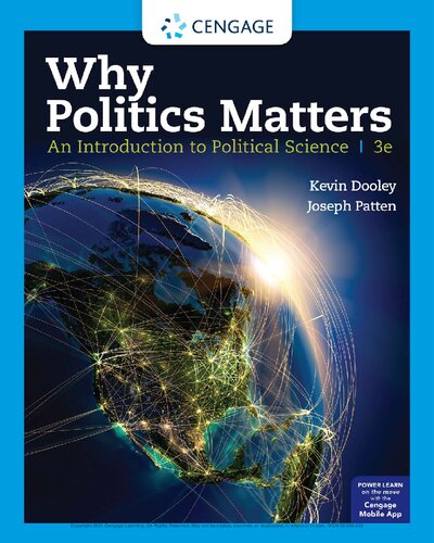 Why Politics Matters An Introduction To Political Science 3rd Edition Kevin L Dooley Joseph N Patten