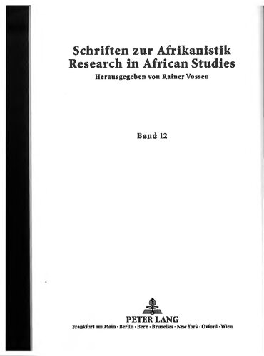 Guinea Languages Of The Atlantic Group Description And Internal Classification William Andr Auquier Wilson