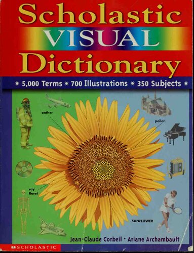 Scholastic Visual Dictionary Jeanclaude Corbeil Ariane Archambault