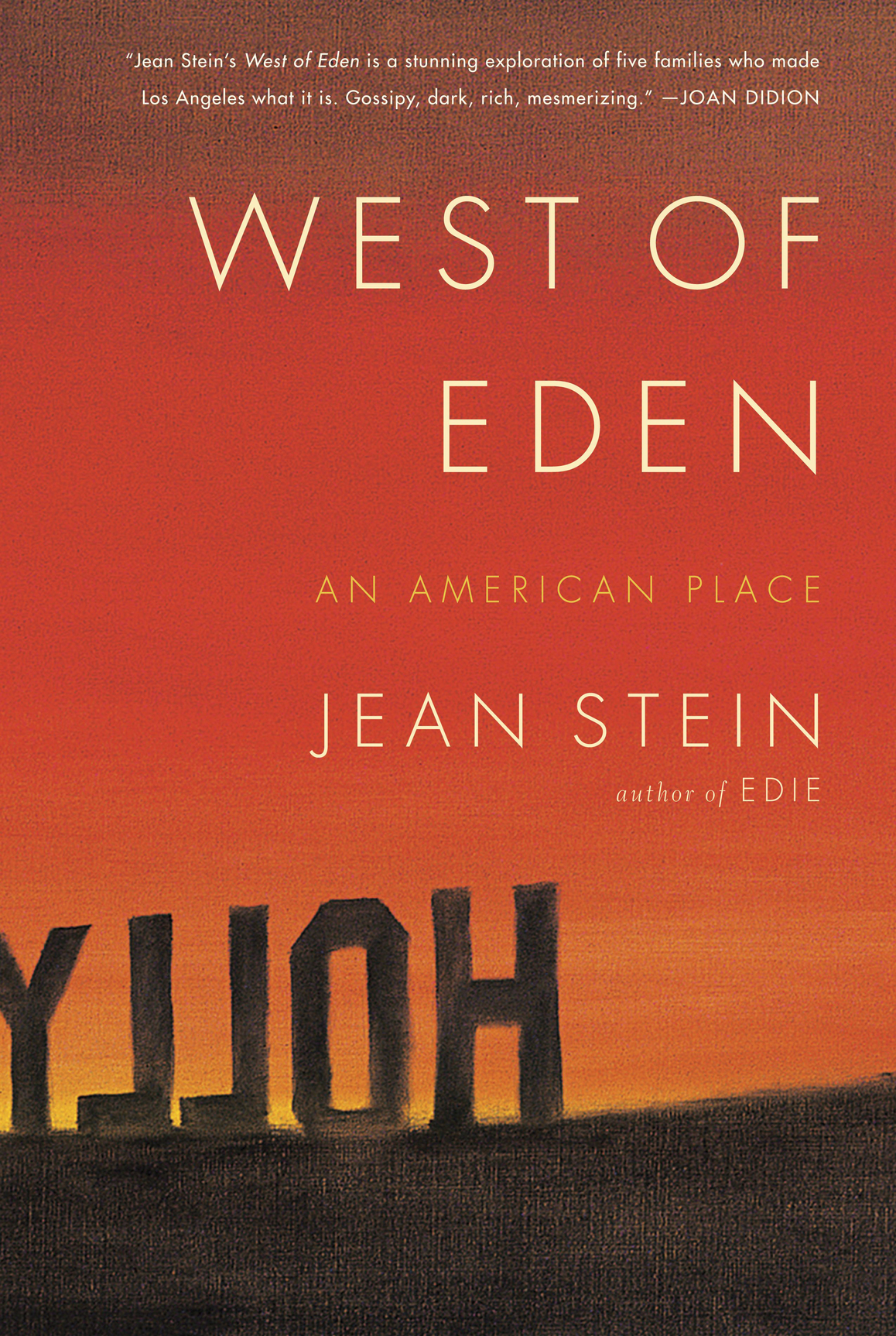 West Of Eden Jean Stein