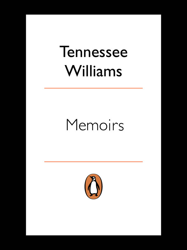 Memoirs Tennessee Williams