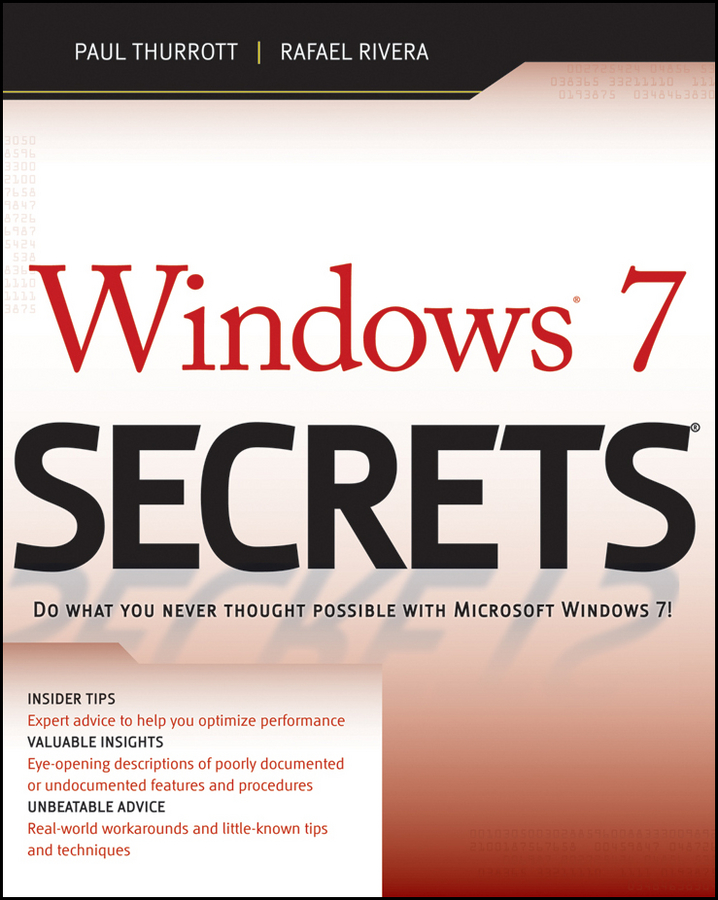 Windows 7 Secrets Paul Thurrott