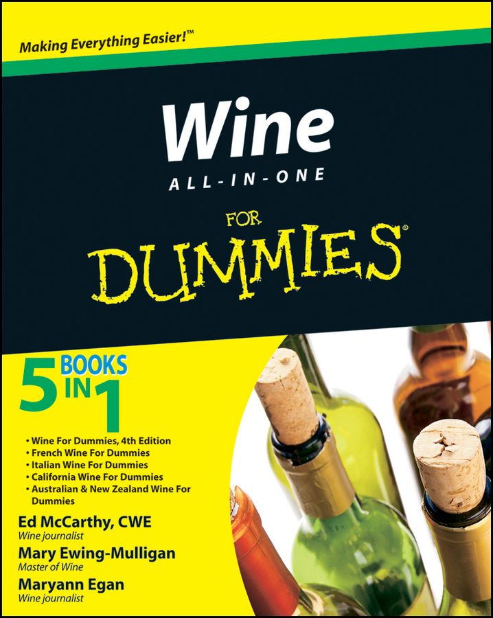 Wine Allinone For Dummies Ed Mccarthy