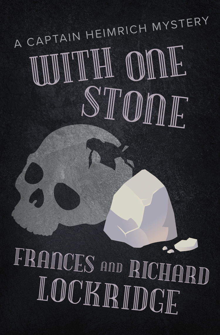 With One Stone Frances Lockridge Richard Lockridge