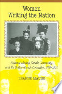 Women Writing The Nation Leanne Maunu