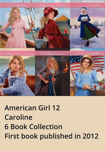 American Girl 12 Caroline Six 6 Book Set Complete Collection Kathleen Ernst