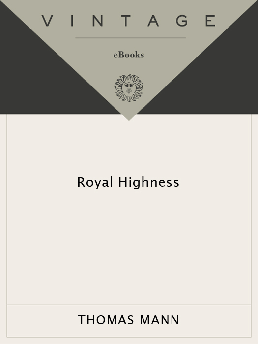 Royal Highness Thomas Mann