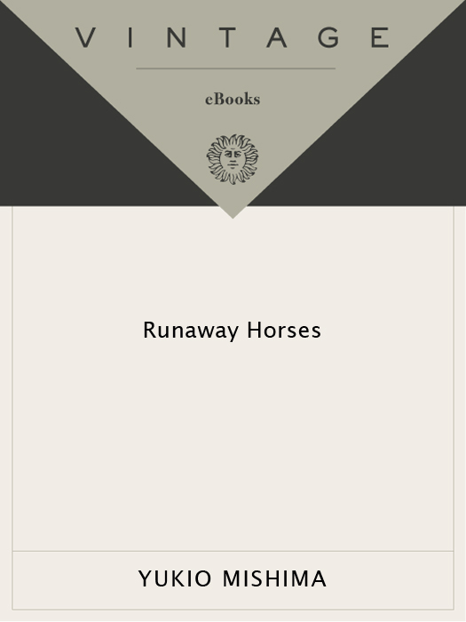 Runaway Horses Vintage International Yukio Mishima
