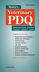 Mosbys Veterinary Pdq Veterinary Facts At Hand 3rd Edition Margi Sirois