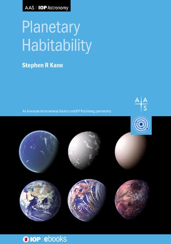 Planetary Habitability Kane Professor Stephen Kane