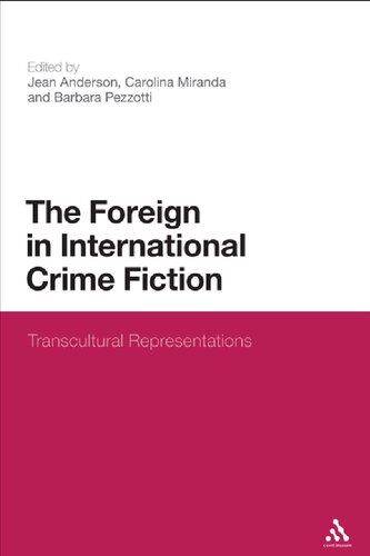 The Foreign In International Crime Fiction 1st Edition Jean Anderson