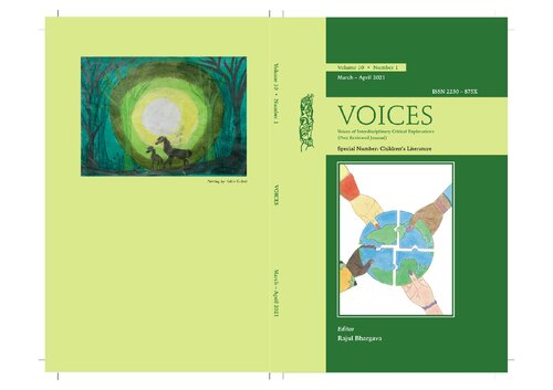 Voices Voices Of Interdisciplinary Critical Explorations X1 2021 Editor Prof Rajul Bhargava