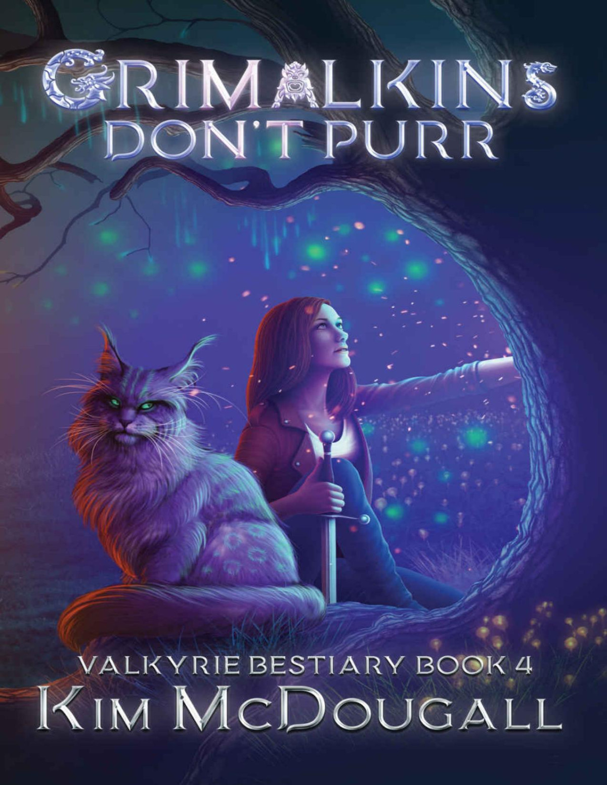 Grimalkins Dont Purr A Paranormal Suspense Novel With A Touch Of Romance Valkyrie Bestiary Book 4 Kim Mcdougall