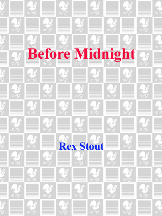 Before Midnight Rex Stout