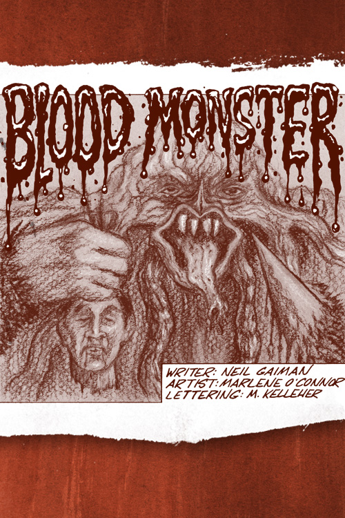 Blood Monster Neil Gaiman