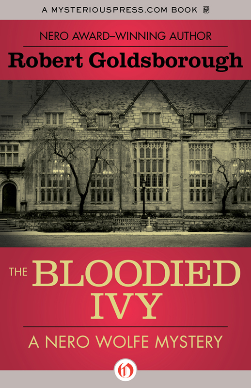 Bloodied Ivy Robert Goldsborough