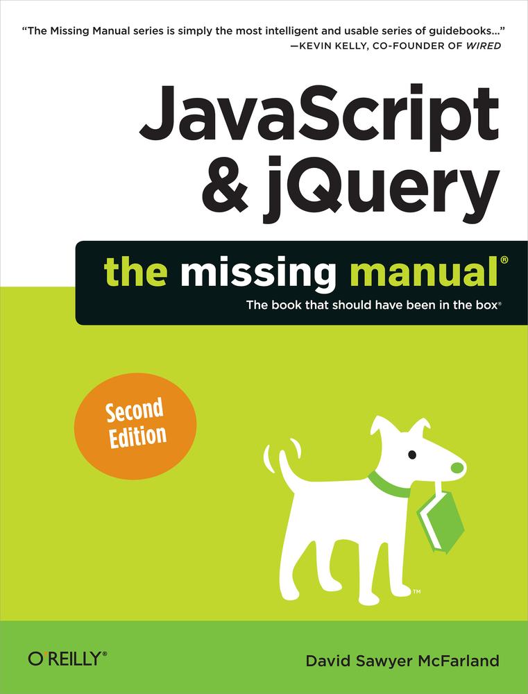 Javascript Jquery The Missing Manual 2nd Edition David Sawyer Mcfarland