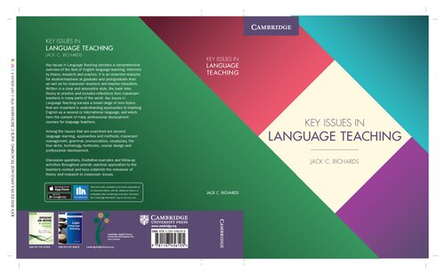 Key Issues In Language Teaching 1st Edition Jack C Richards
