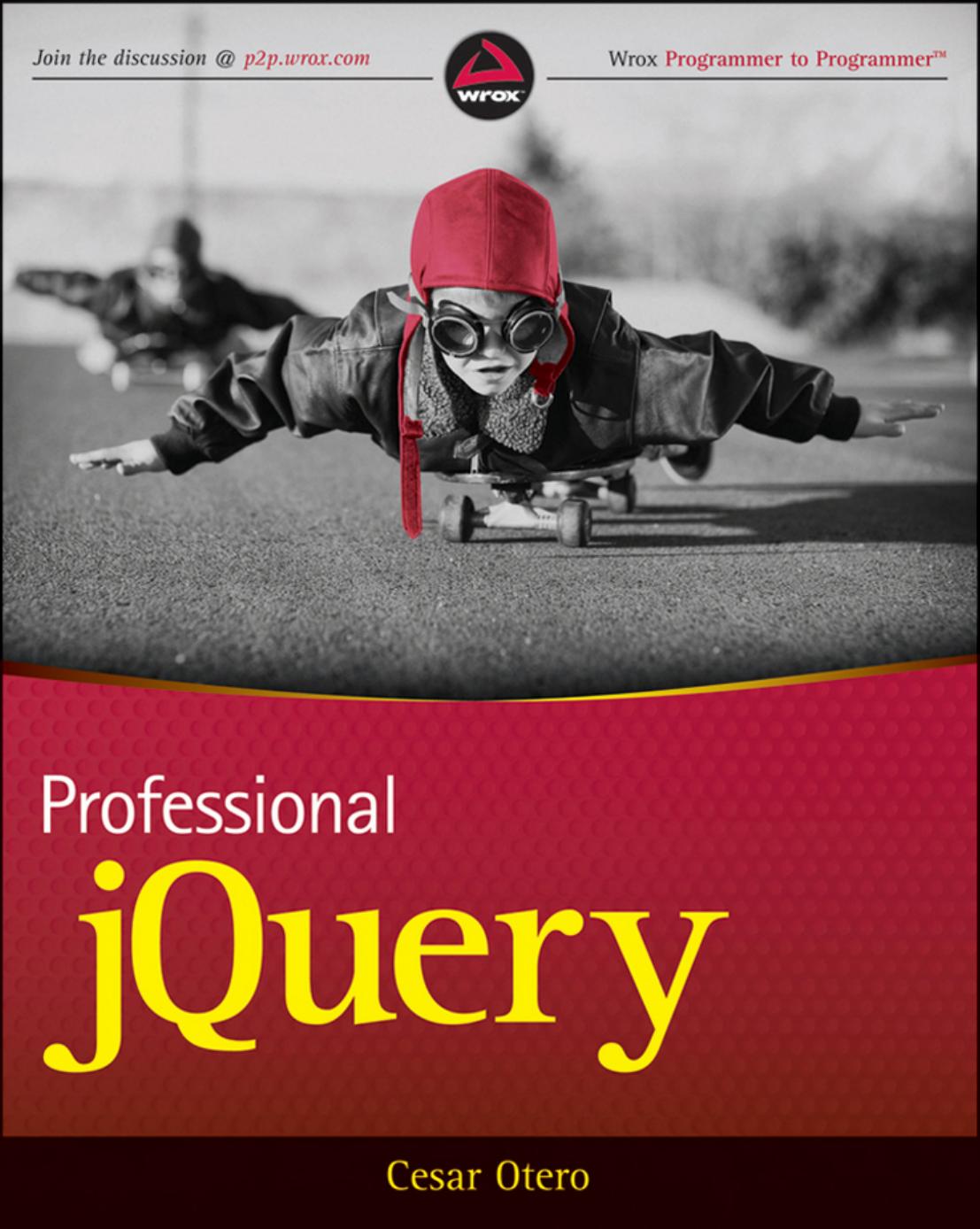 Professional Jquery 1st Edition Cesar Otero