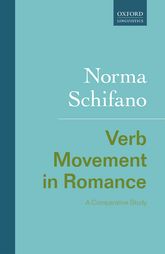Verb Movement In Romance A Comparative Study Norma Schifano