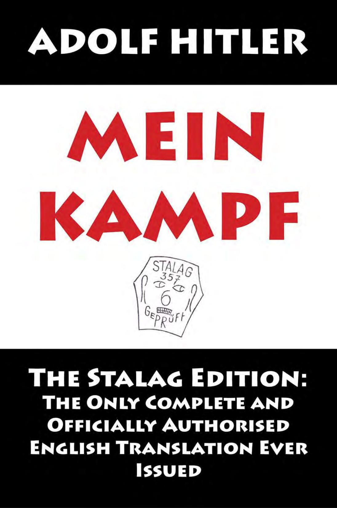 Mein Kampf The Stalag Edition Adolf Hitler