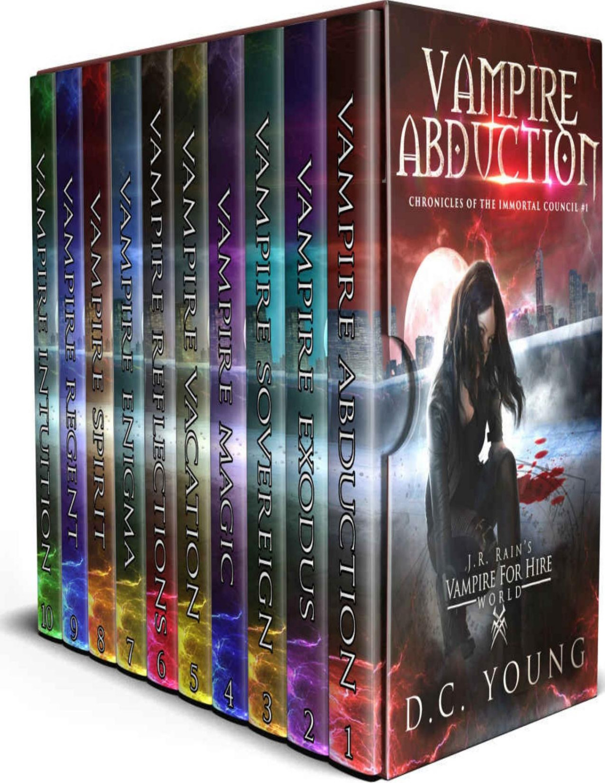 The Chronicles Of The Immortal Council The Complete 10book Collection Dc Young