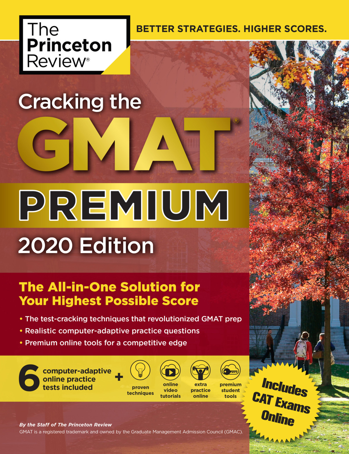 Cracking The Gmat Premium Edition With 6 Computeradaptive Practice Tests 2020 The Princeton Review